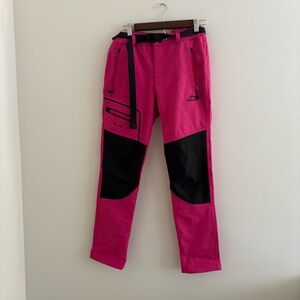 Outdoor Sport Wei-Tex Pink Cold Weather Hiking Snow Ski Cargo Pants XS New